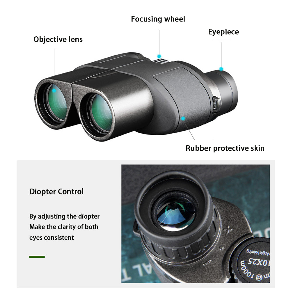 10X25,High Definition,Night Vision,Portable,Telescope