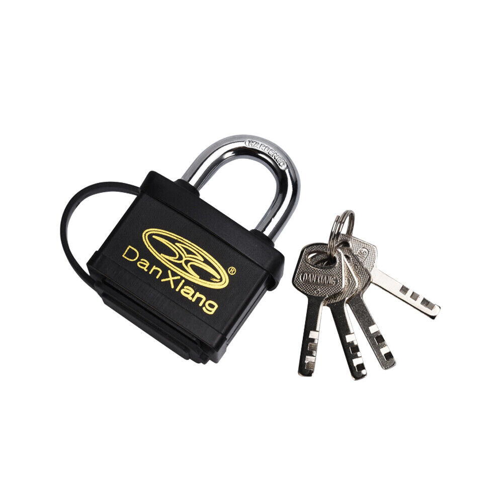 Outdoor Rubber Sheath Waterproof Padlock,Anti-theft Padlock,Rain-proof Padlock