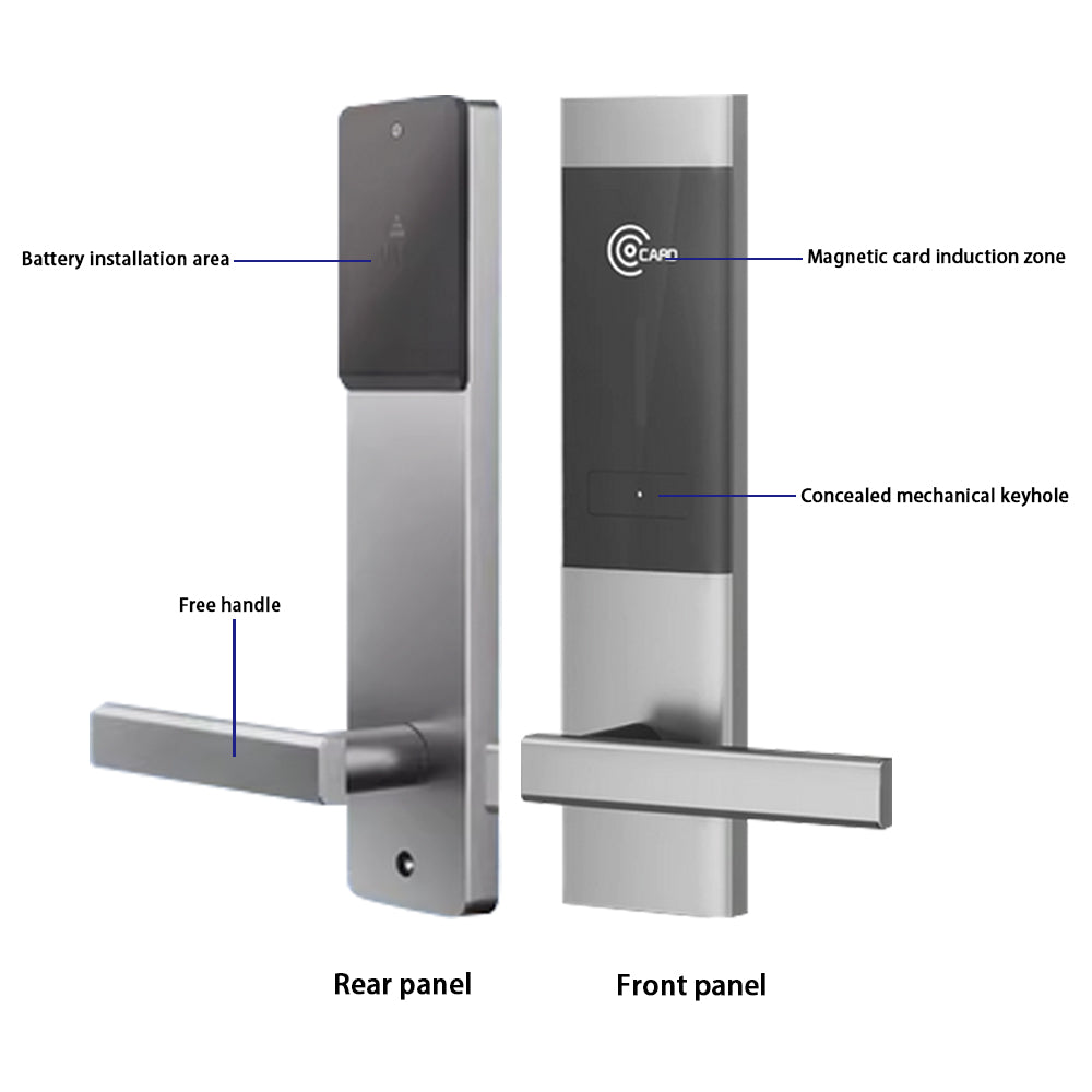 RFID Card Hotel Lock Management System /Swiping Smart Induction Lock+Card
