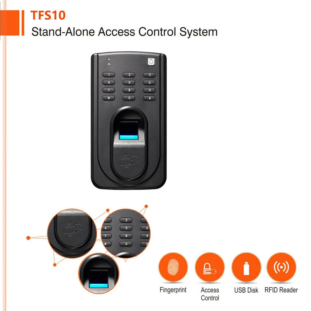 Fingerprint, rfid access control