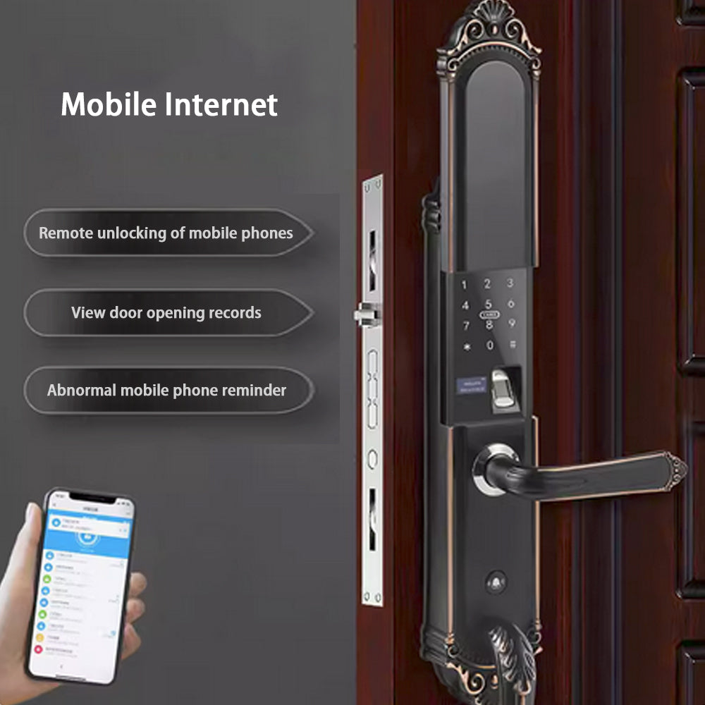 fingerprint,Rfid Intelligent lock,RFID courtyard lock