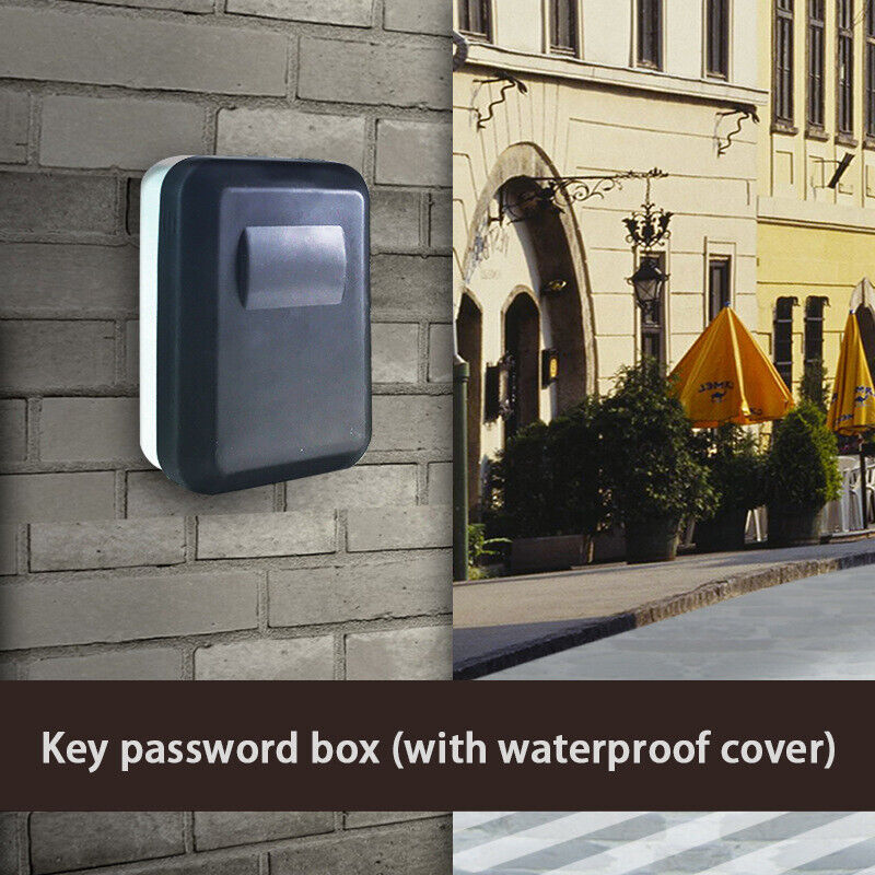 Wall Mounted Waterproof Metal Password Box,Storage Box,Password Key Box,key safe box
