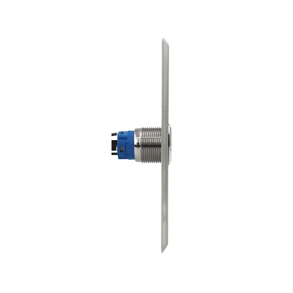Stainless Steel ,Blue Backlight ,Normally open ,Access control Exit PUSH Button