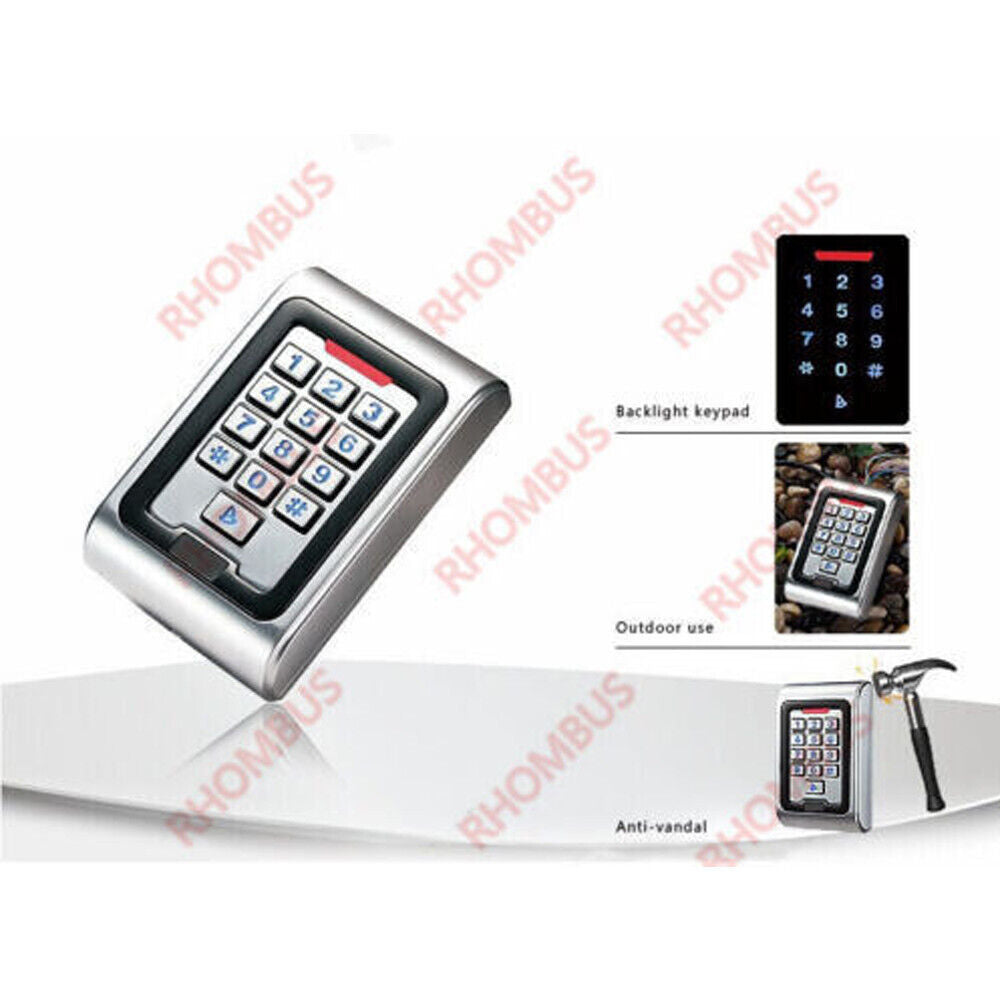 2K user ,125Khz,Metal Case, Standalone Access Controll ,Waterproof