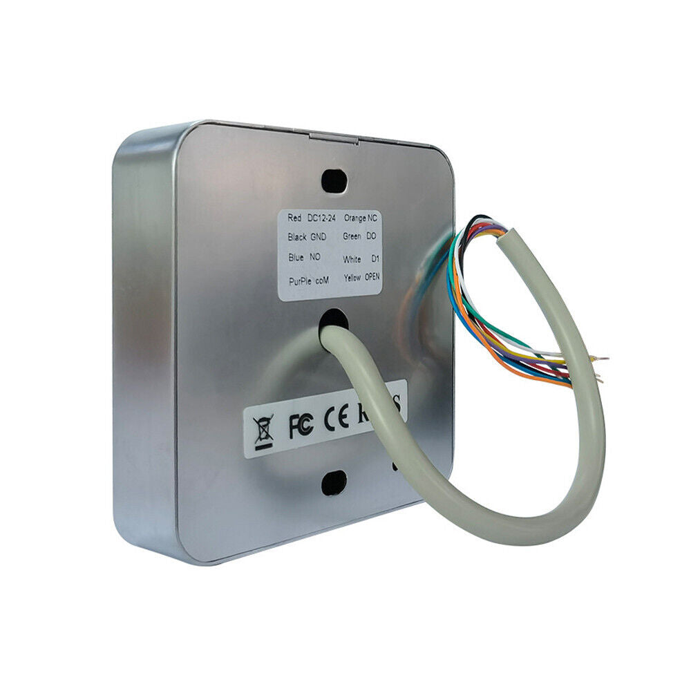 Metal,Waterproof,keypad,13.56Mhz,MF1,S50,WG26,Keypad,Access Control,RFID Reader