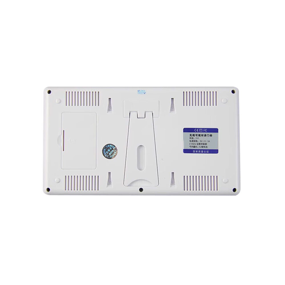 7 inch, TFT Color Panel ,2.4GHz, Digital Wireless ,Video Door Phone
