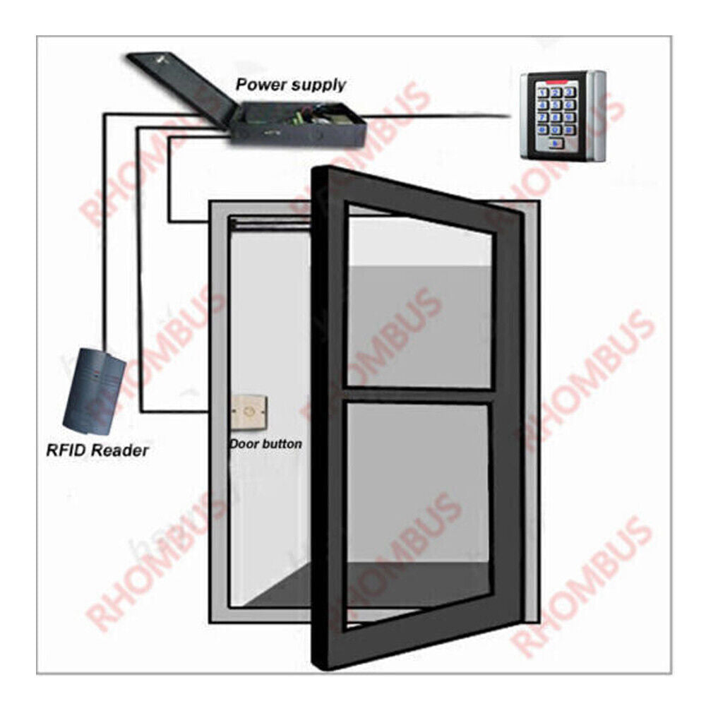2K user ,Metal Case, Standalone Access Controll ,Waterproof