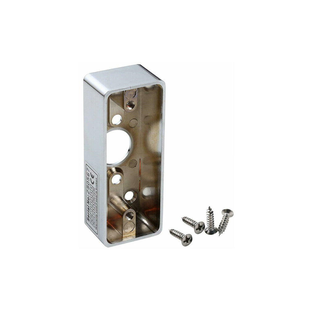 Mini ,Metal Zinc, Alloy Surface ,Wall Mounted, Back Wiring Box ,90Lx35Wx25H(mm)