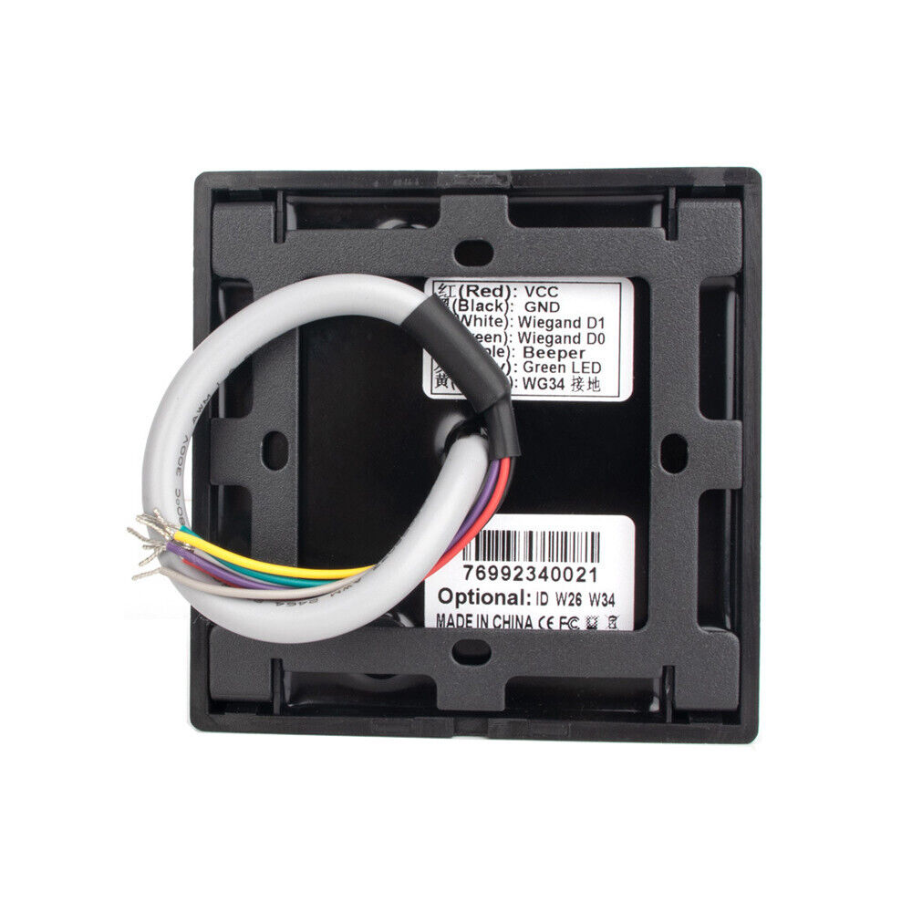 Waterproof, EM ,Proximity ,Keyboard, 13.56KHz ,WG26/34 ,RFID ,Access Card Reader