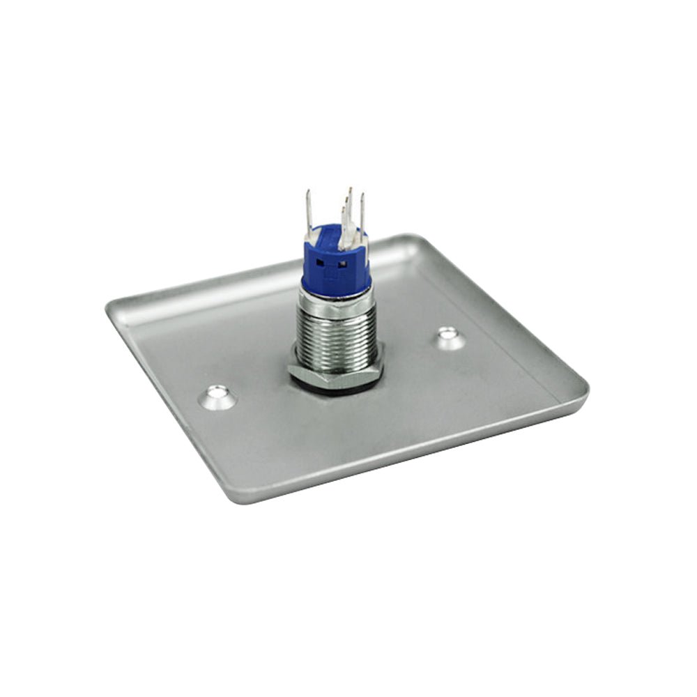 Stainless Steel ,Blue Backlight, K.O. Box, Access control Exit, Push Button Switch