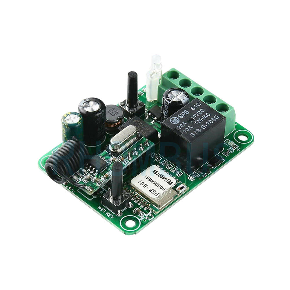 433Mhz ,1 Channel, 2.4G, WiFi RF Remote Control Relay, Home Appliances