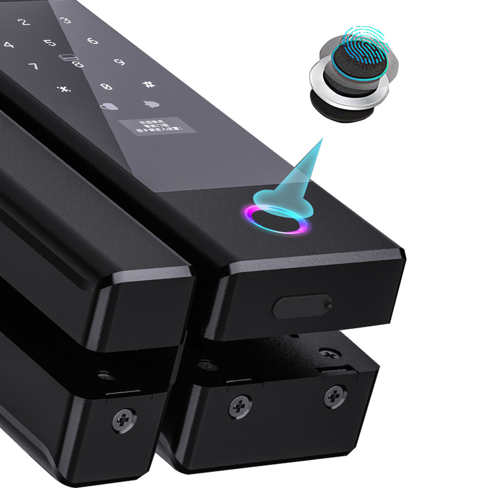 Single Opening Glass Door Intelligent Fingerprint Lock /Office Combination Lock