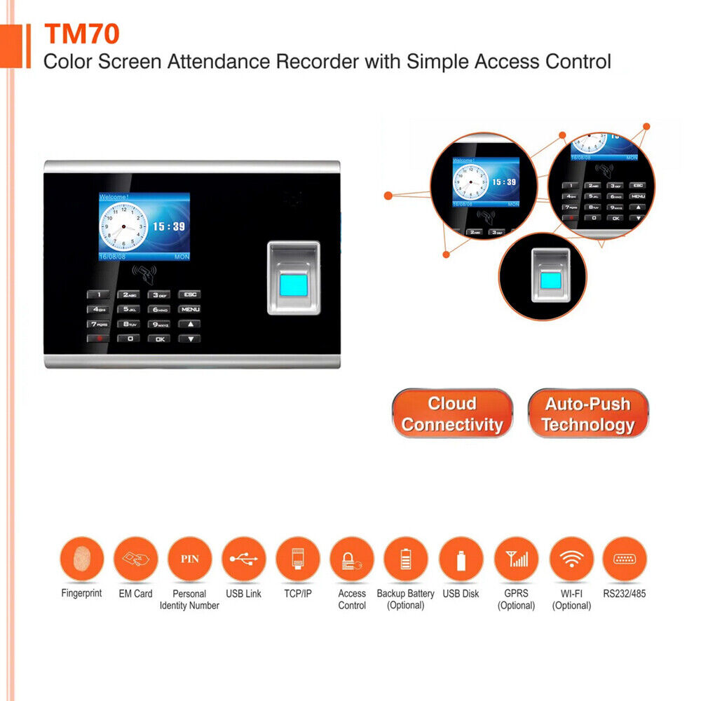 LCD,Fingerprint, rfid access control