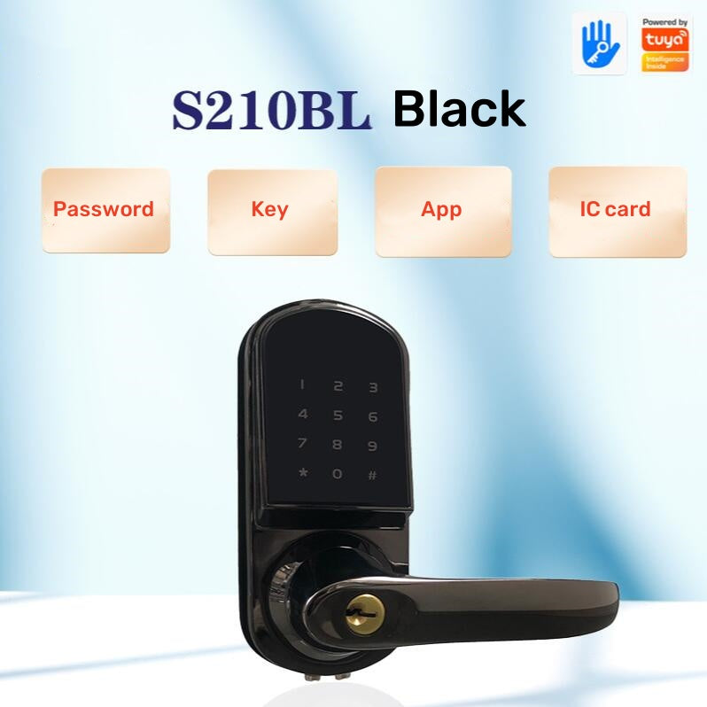 Electronic intelligent fingerprint lock,household semi-automatic password lock,APP