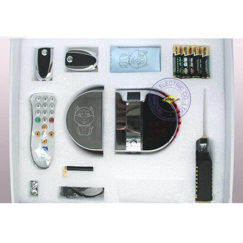 Open Hole ,Double open Fingerprint,password glass door lock for Access control