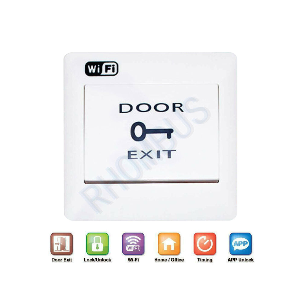 Access Control ,WiFi Module, Exit Button, Door Release Switch with Mobile App