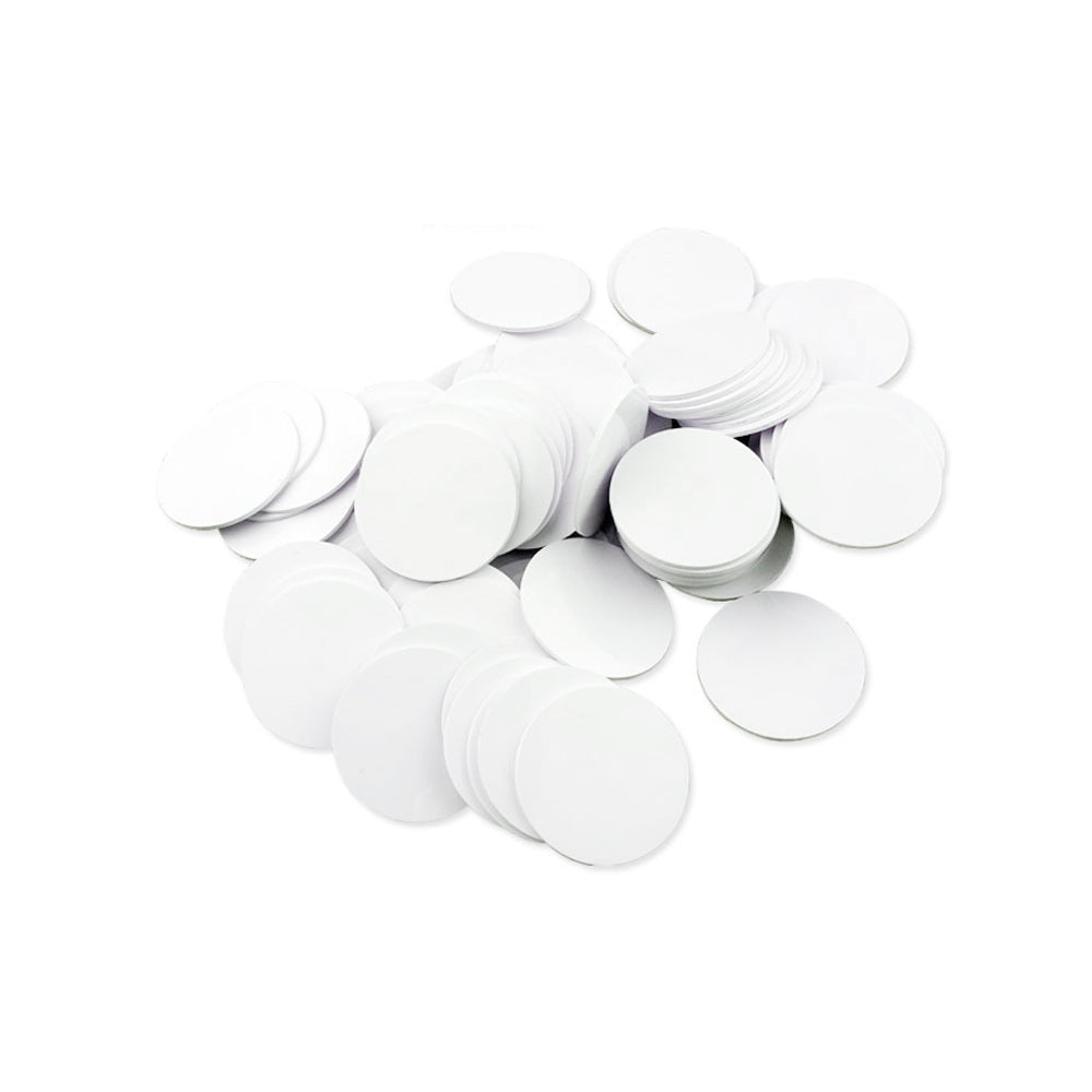 Ф25mm,13.56MHz,MF1,S50,Sticker,RFID Round tag