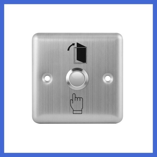 Door Switch Stainless Steel Door Exit Push Release Button for Access Control