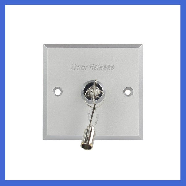 PUSH Button.86MM aluminium alloy emergency key switch, entrance guard key switch