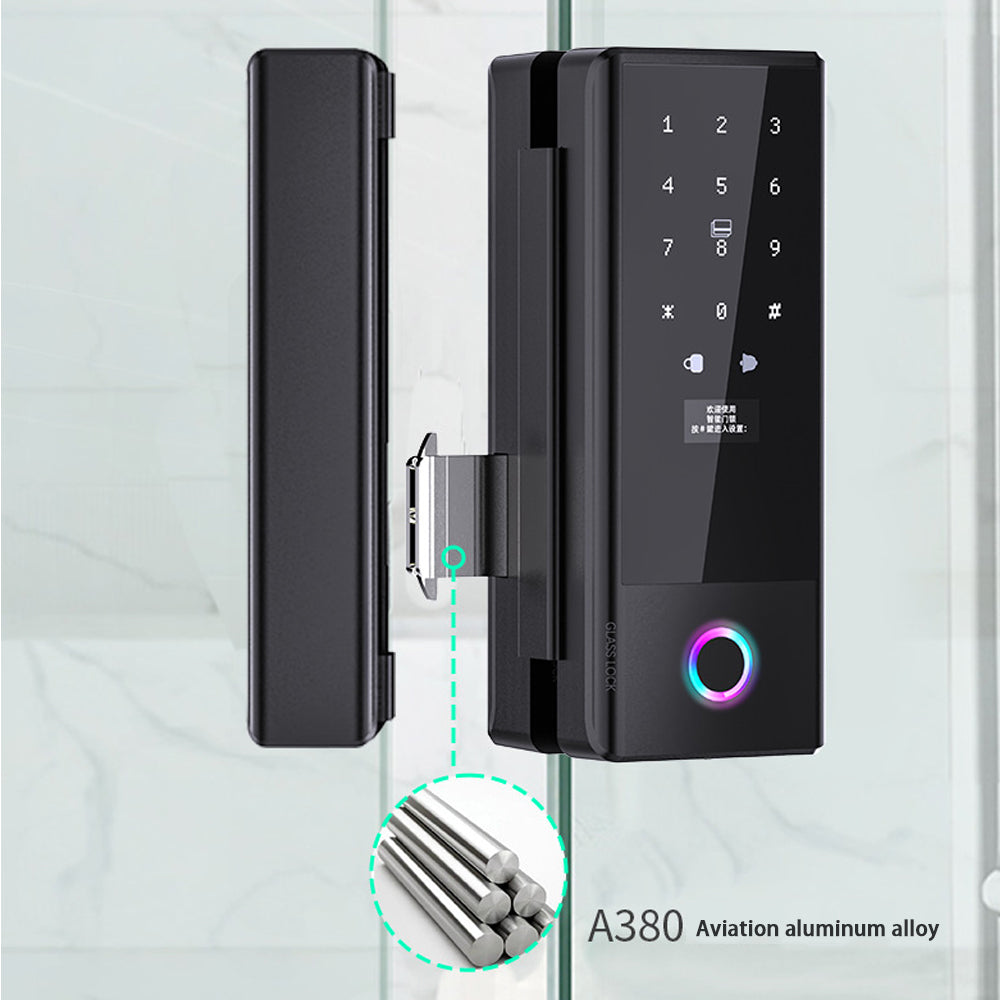 Single Opening Glass Door Intelligent Fingerprint Lock /Office Combination Lock