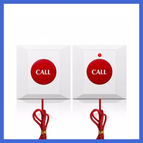 Pull rope type call button household alarm switch 86 type self resetting elderly