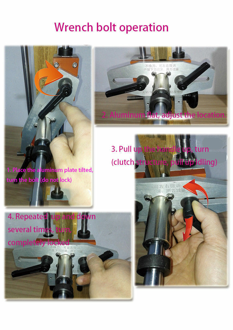 Professional woodworking tools,Wooden door slotting device