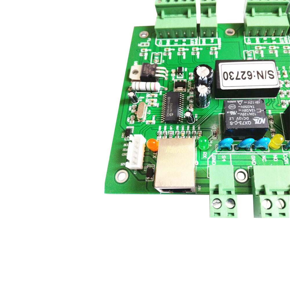 TCP/IP 4-Door 20K-Users 100K Records Access Control w/iron box power supply