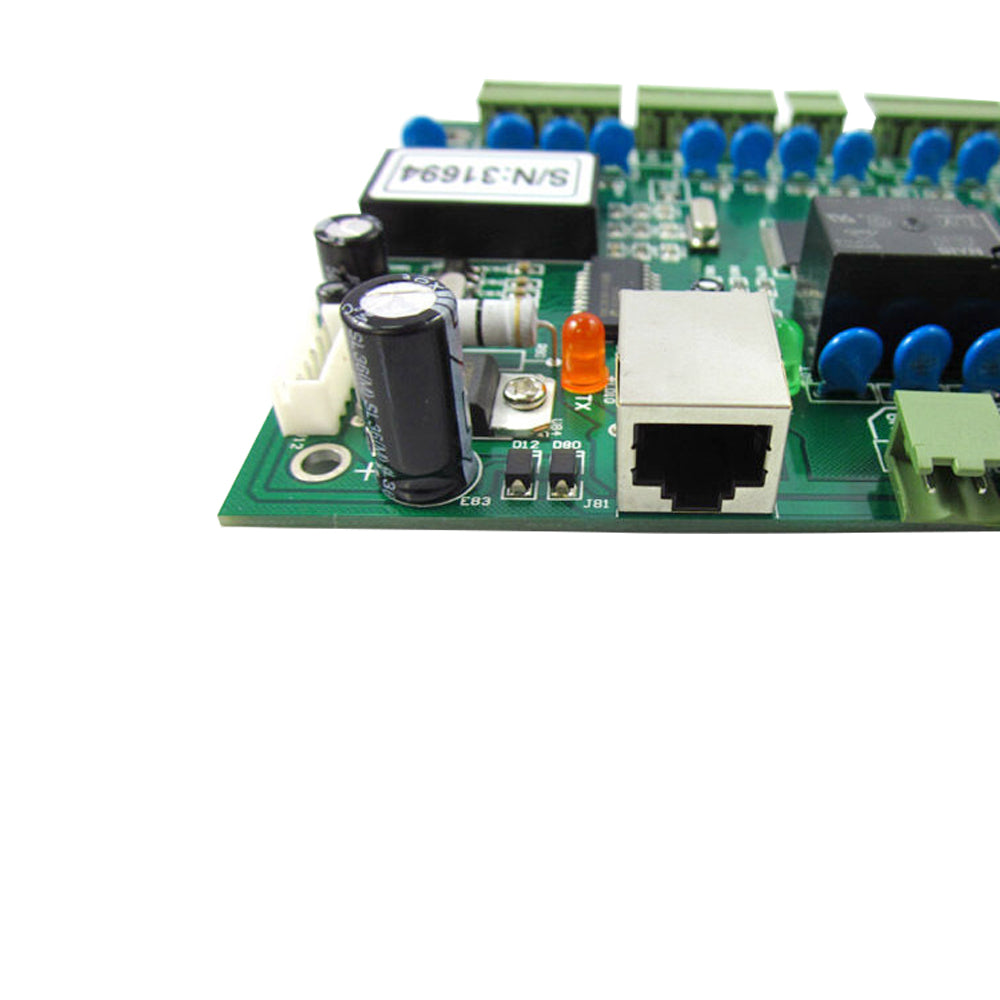 TCP/IP 2 Door 20K-Users 100K Records Access Controller w/Iron Box Power Supply
