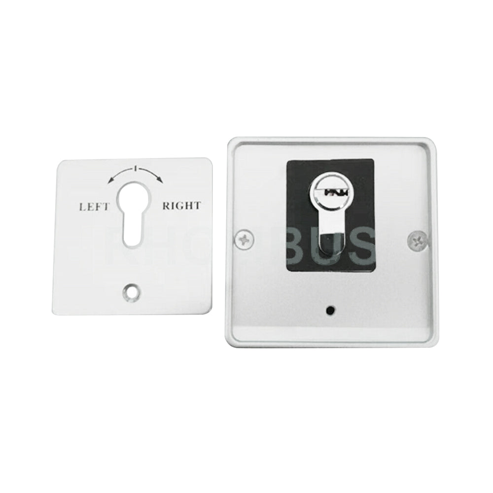 Emergency Release Exit Out Button, With Key Switch for Hollow Door