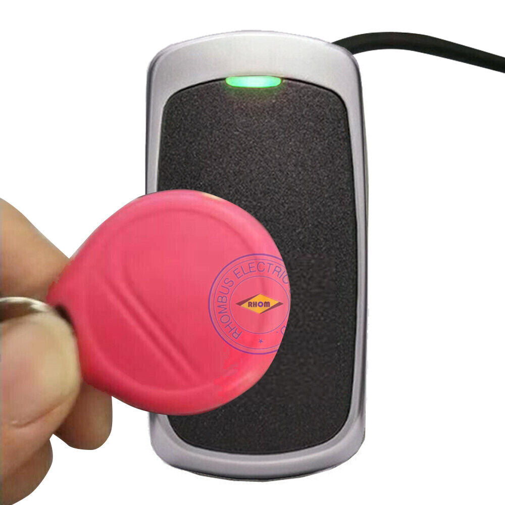 Metal,Waterproof,13.56Mhz,MF1,S50,WG26,Keypad,Access Control,RFID Reader