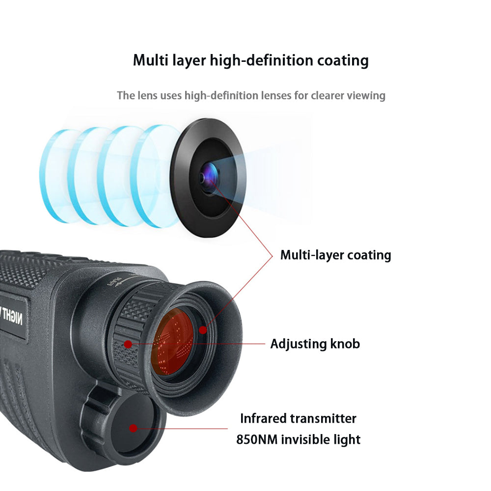 Digital Large Screen ,Day and Night Dual Purpose ,Night Vision Instrument