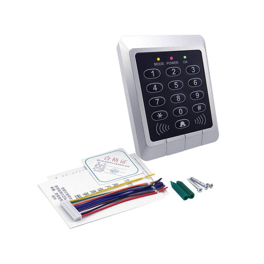 Touch,Keypad,Fingerprint,EM4100,125Khz,reader ,Standalone Access Control