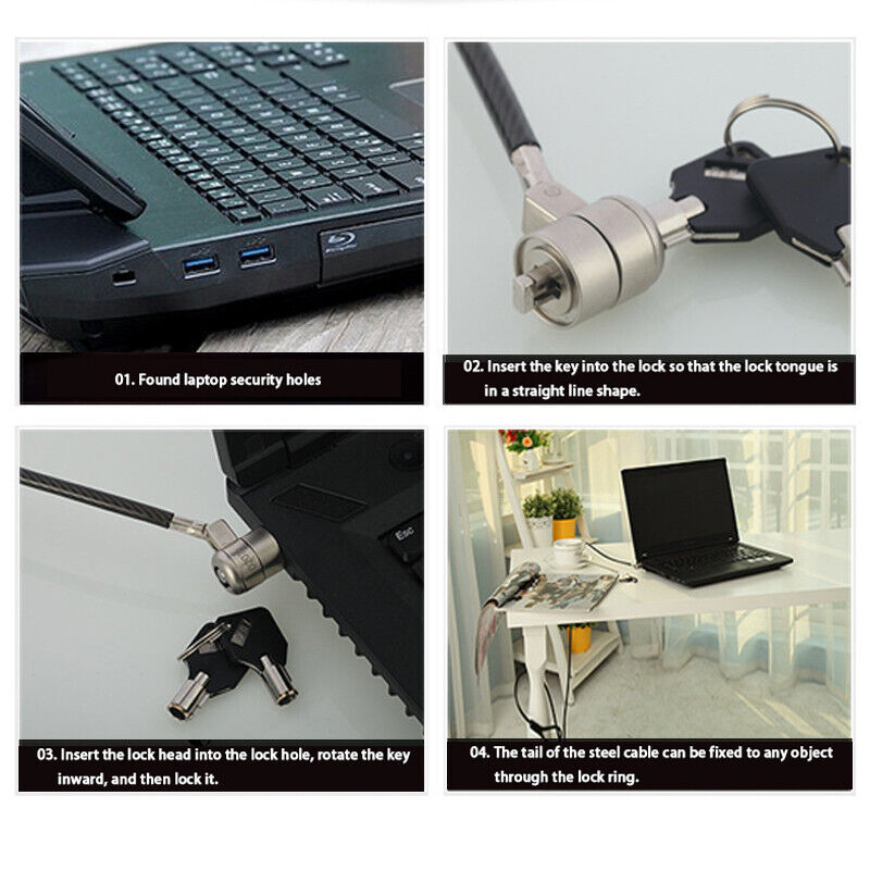Laptop Lock,Universal Key