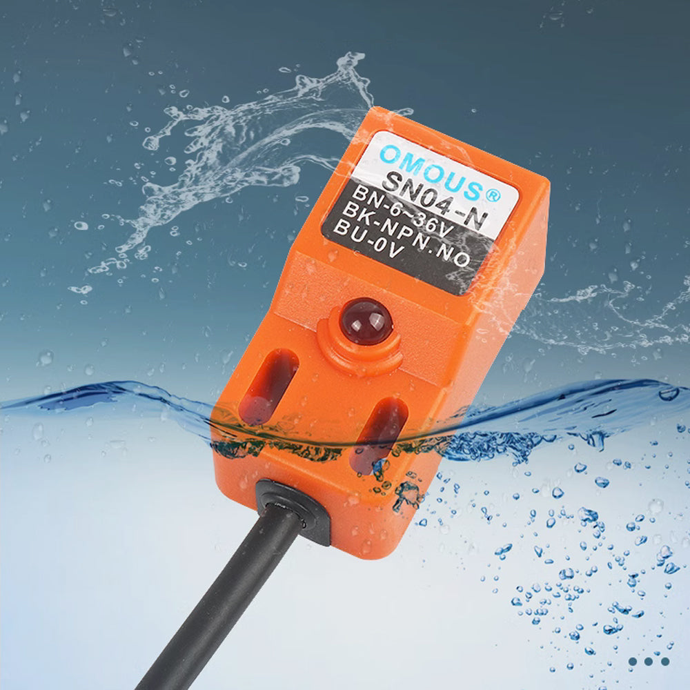 Square Induction Proximity Switch , Limit Metal Sensor