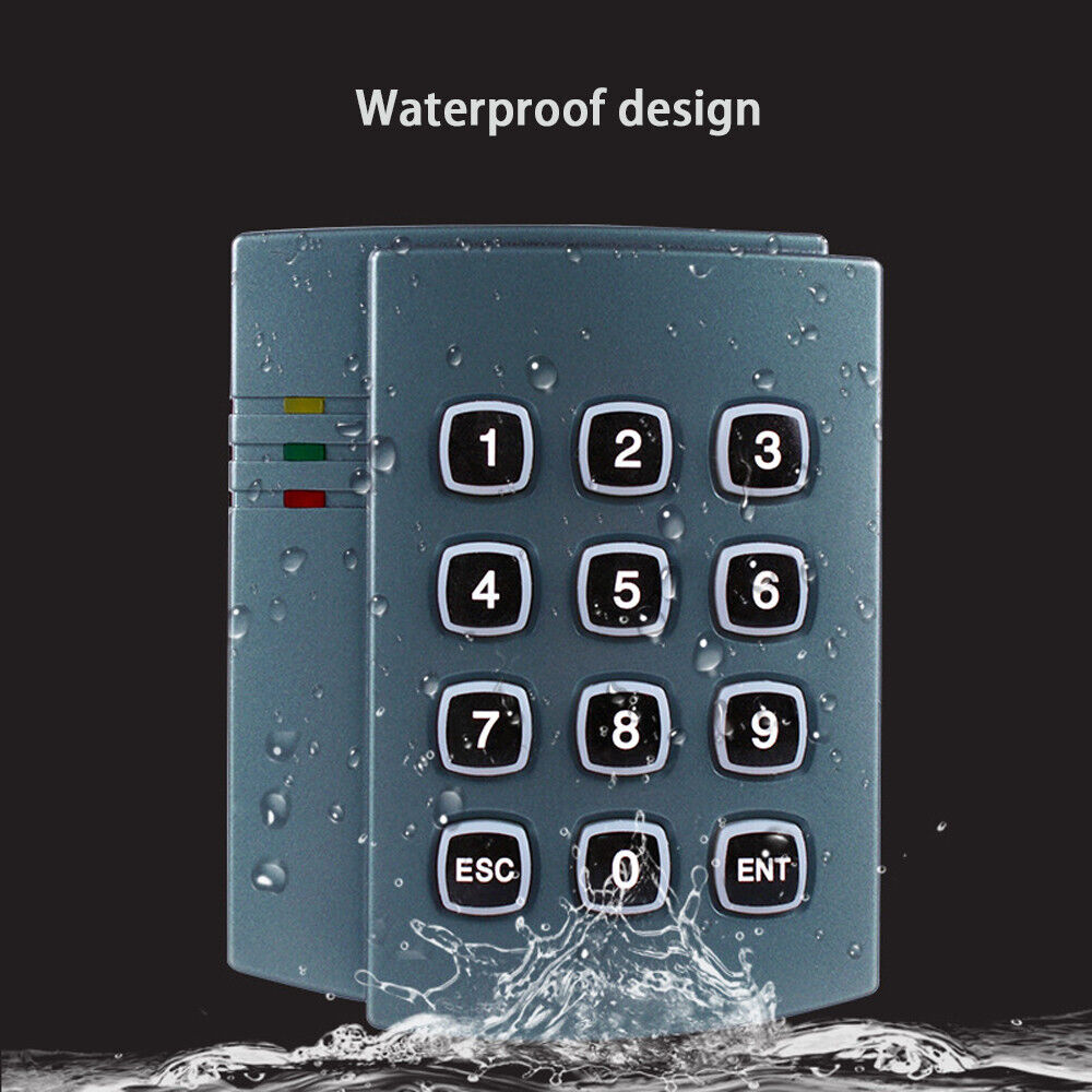 Weatherproof, 13.56Mhz, Mifare1, S50, keypad ,WG26/34, RFID, Access Control Card READER
