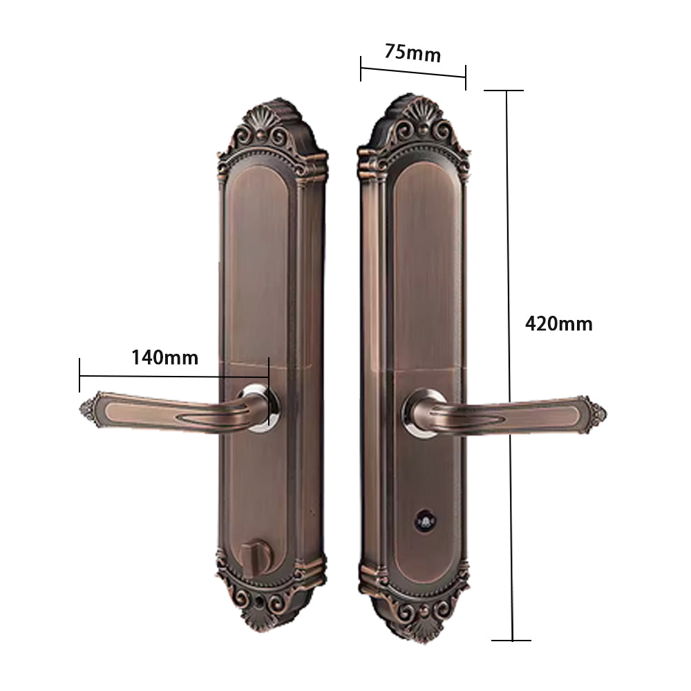fingerprint,Rfid Intelligent lock,RFID courtyard lock