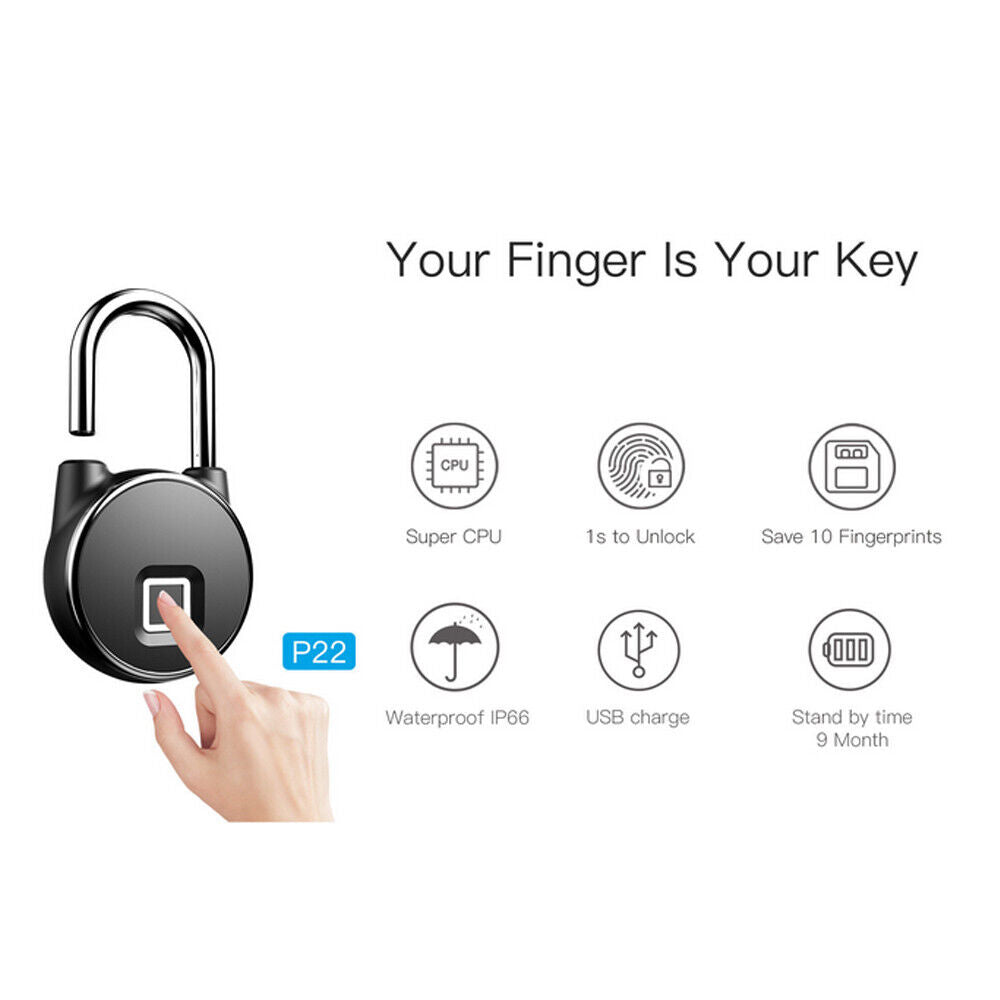 Fingerprint Door Lock,padlock