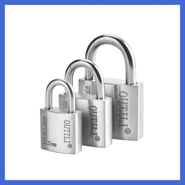 304 Stainless Steel Waterproof Rust-proof and Anti-theft Padlock/Door Lock
