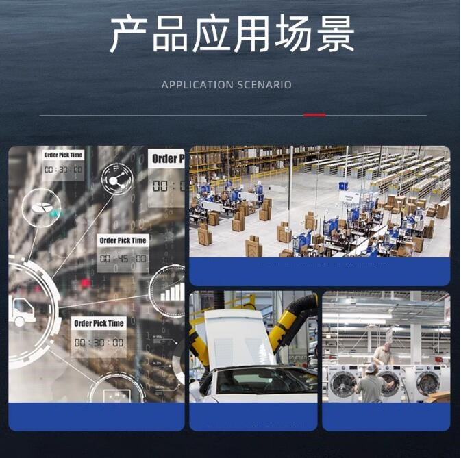 Industrial HF 13.56MHz RFID reader and writer/ Modbus workstation reader/POE carrier body reader