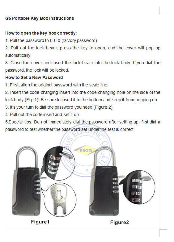 Storage Safe Security Box, key safe box