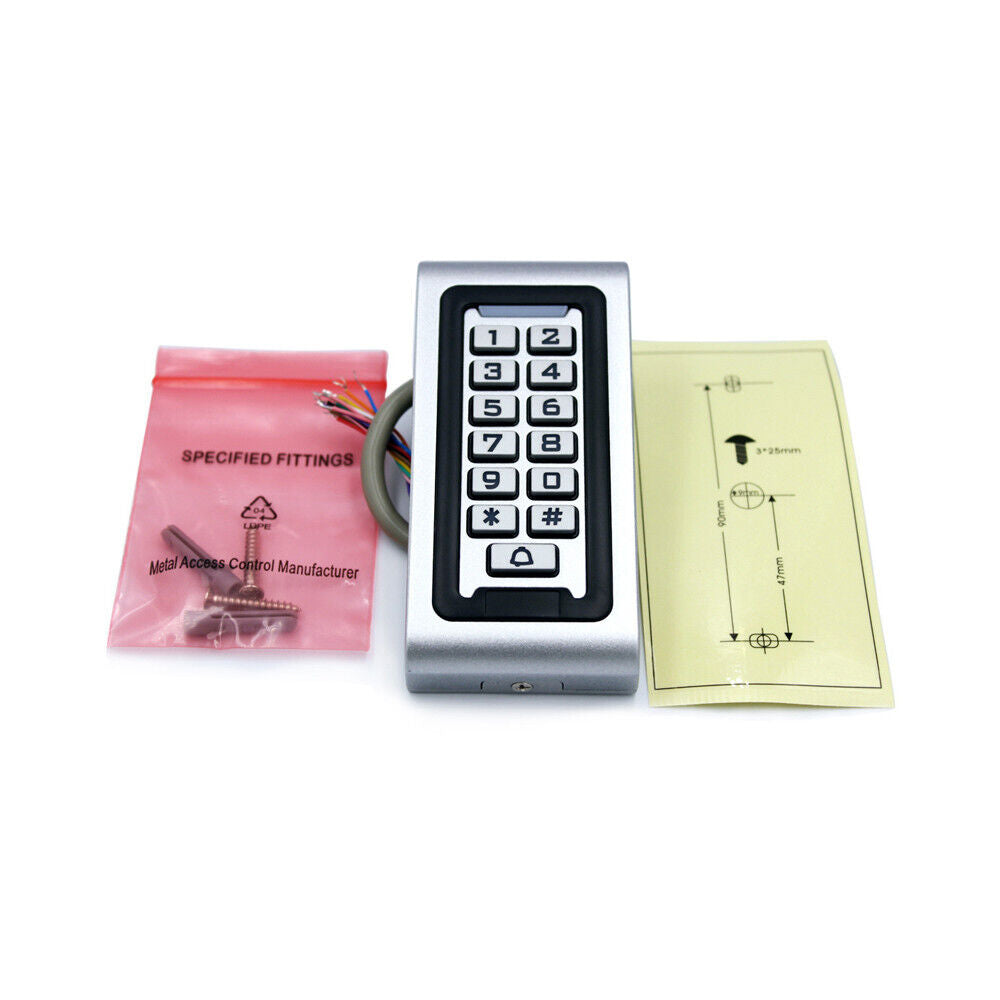 2K user ,Metal Case, Standalone Access Controll ,Waterproof