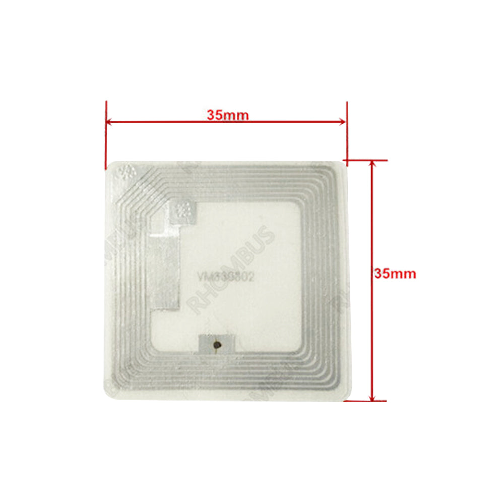 13.56MHz,MF1,S50, IC label,RFID sticker