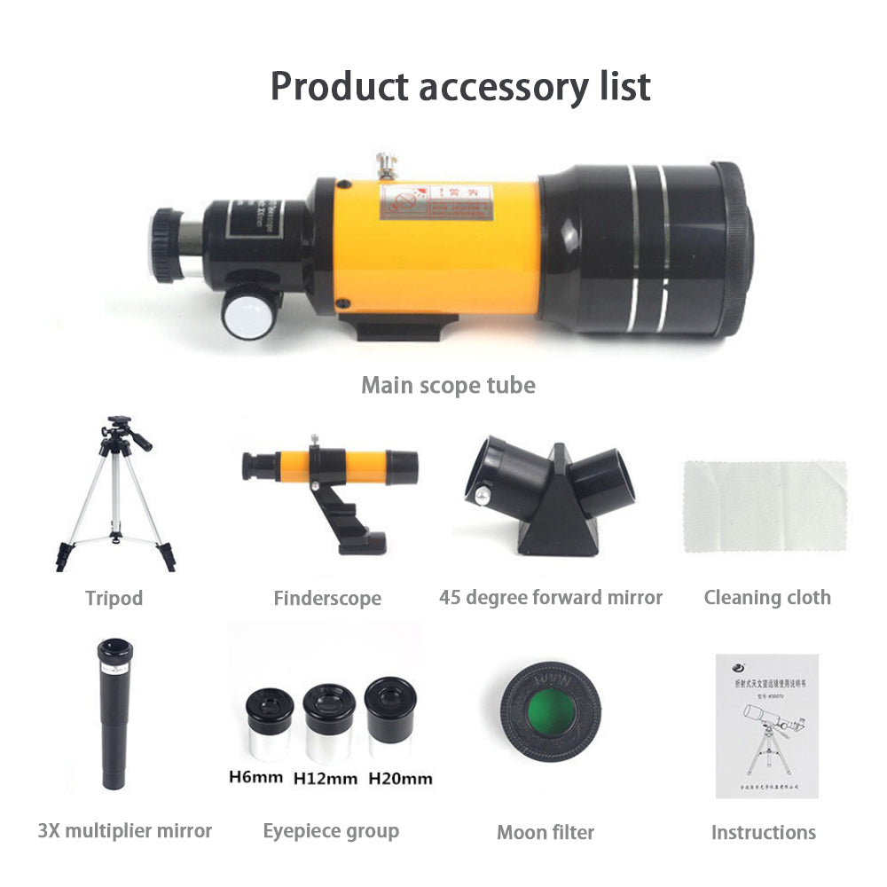 High Magnification, High Definition, Astronomical Telescope