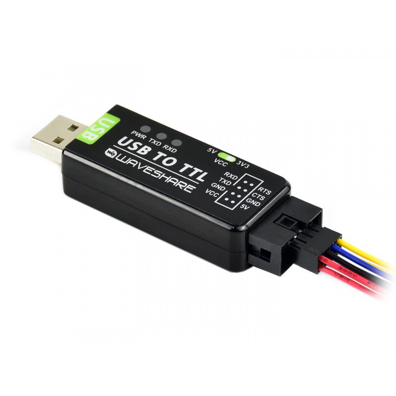 Industrial USB TO TTL Converter, Original FT232RNL, Multi Protection & Systems Support