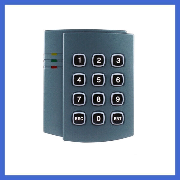 Weatherproof 13.56Mhz Mifare1 S50 keypad WG26/34 RFID Access Control Card READER