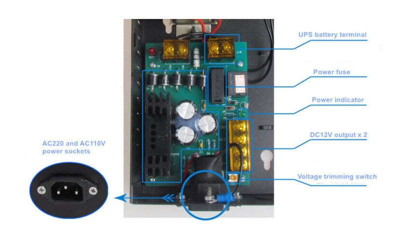 Low Voltage Weak Current Isolator for Access Control Auto-Door System