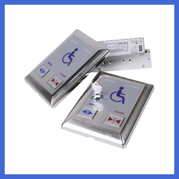 Auto-door Switch Sensor for Washroom/Restroom of Disabled Handicapped Person