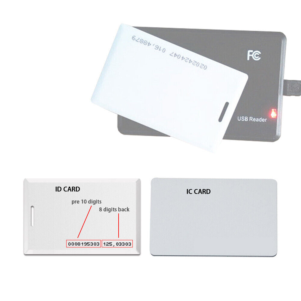 USB， 125Khz ，EM4305 ，T5567 Card Reader，Writer Copier，Writer programmer burner
