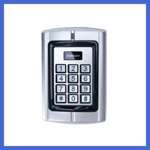 Metal waterproof two-door EM card Keypad standalone access control