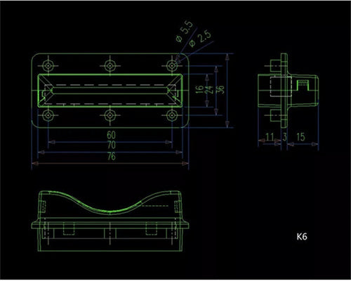 Card collector for parking system/Card collector Module